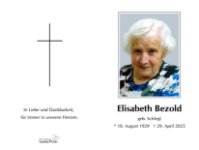 eine Anzeige